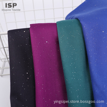 Popular Modern Design Soft Dyed Rayon Satin Fabric